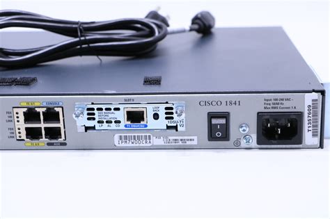 Cisco 1841 Integrated Services Router .